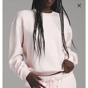 Skims NEW Cotton Fleece Classic Crewneck Sweatshirt